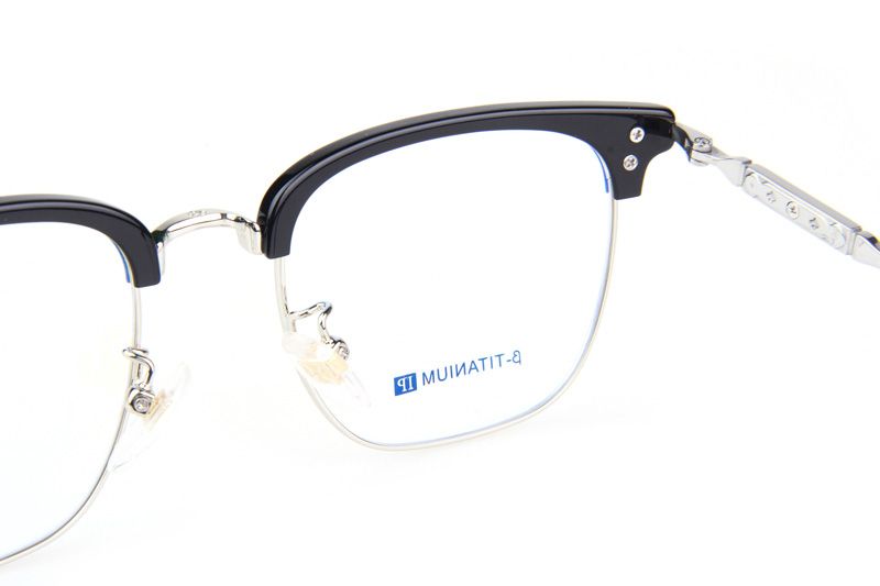 CH1925 Eyeglasses C3 Black Silver