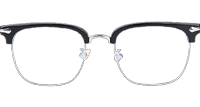 CH1925 Eyeglasses C3 Black Silver