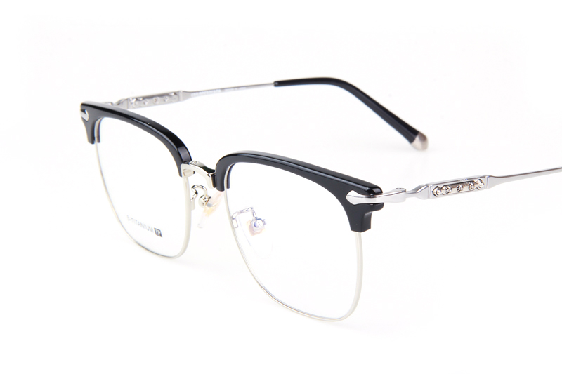 CH1925 Eyeglasses C3 Black Silver