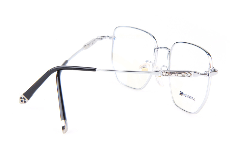 CH1927 Eyeglasses C3 Black Silver