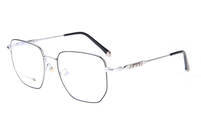 CH1927 Eyeglasses C3 Black Silver