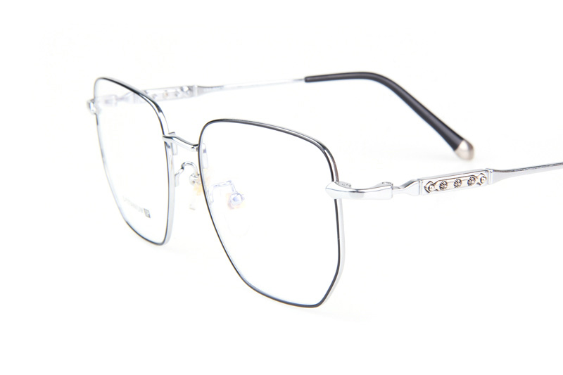 CH1927 Eyeglasses C3 Black Silver