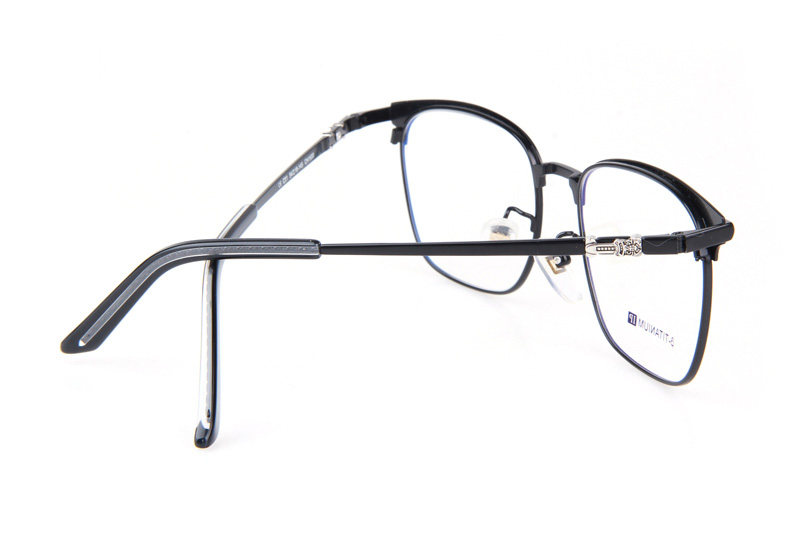 CH1930 Eyeglasses C1 Black