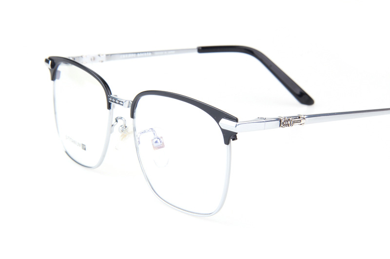 CH1930 Eyeglasses C3 Black Silver