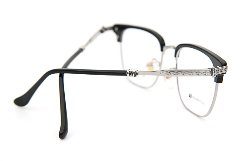 CH2031 Eyeglasses C2 Black Silver