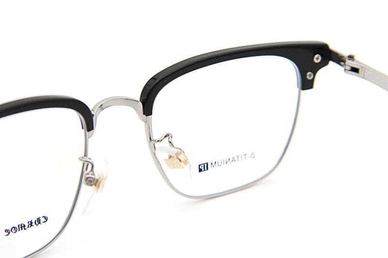 CH2031 Eyeglasses C2 Black Silver