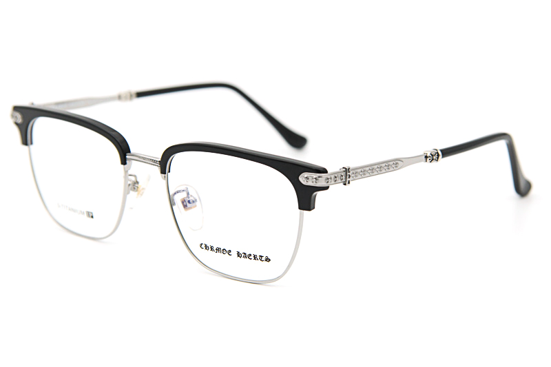 CH2031 Eyeglasses C2 Black Silver
