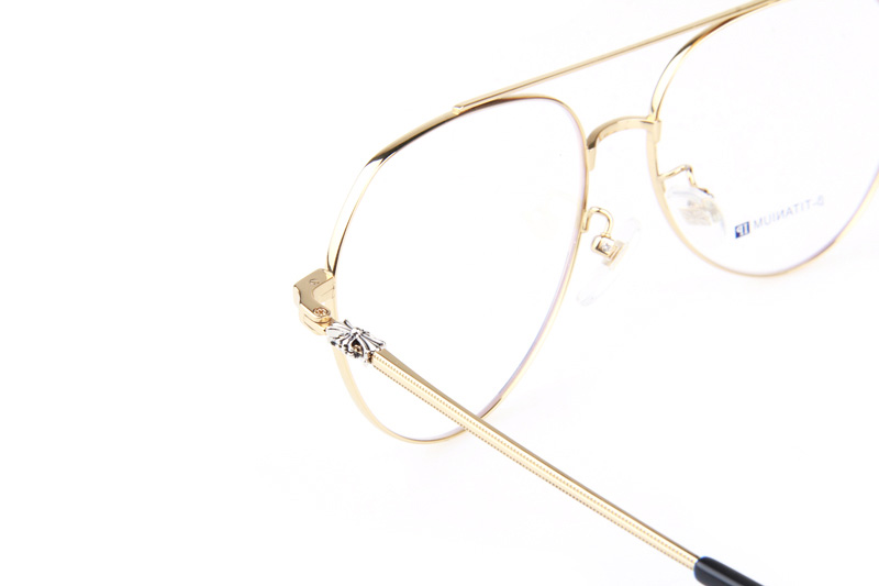 CH2034 Eyeglasses Gold