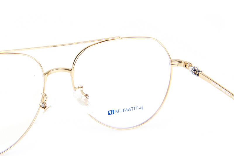 CH2034 Eyeglasses Gold