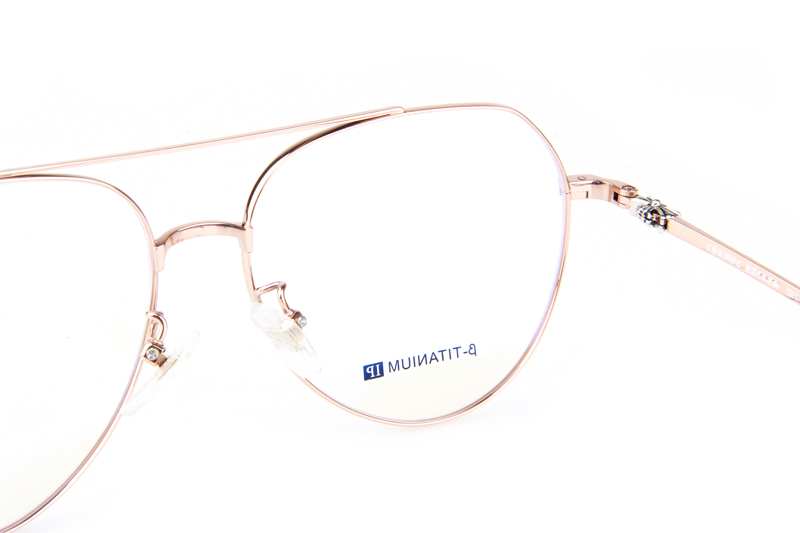 CH2034 Eyeglasses Rose Gold
