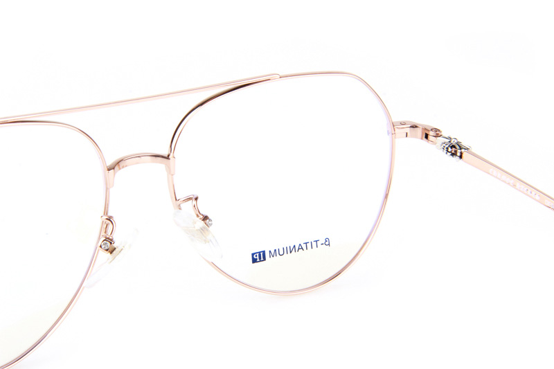 CH2034 Eyeglasses Rose Gold