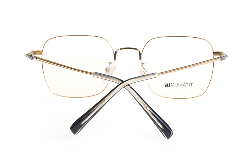 CH2037 Eyeglasses Black Gold