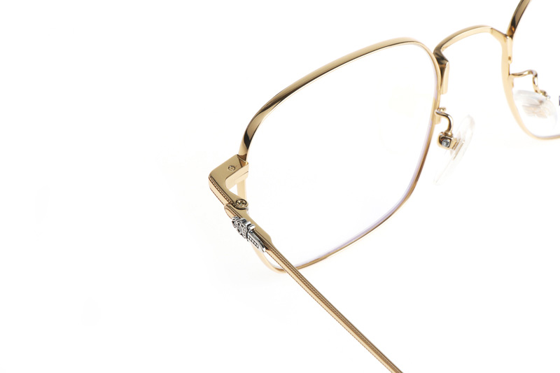 CH2037 Eyeglasses Black Gold