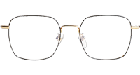 CH2037 Eyeglasses Black Gold