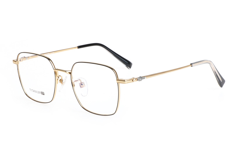 CH2037 Eyeglasses Black Gold