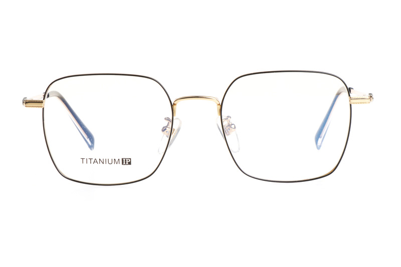 CH2037 Eyeglasses Black Gold