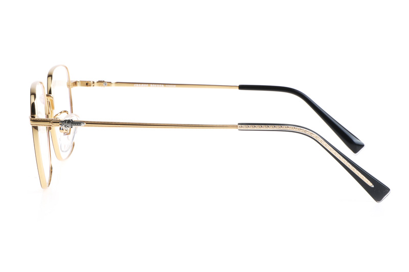 CH2037 Eyeglasses Black Gold