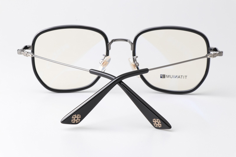 CH2038 Eyeglasses Black Gunmetal