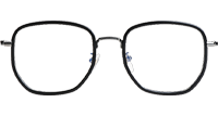 CH2038 Eyeglasses Black Gunmetal