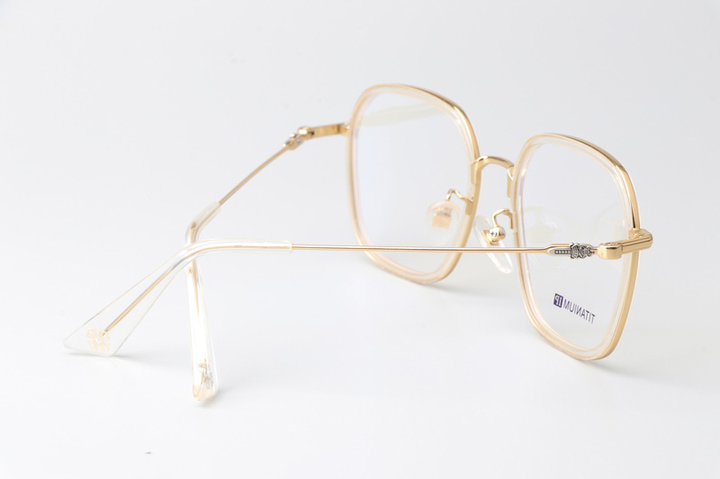 CH2039 Eyeglasses Clear Gold