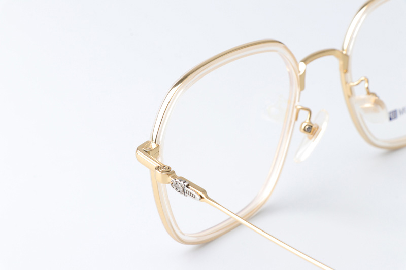 CH2039 Eyeglasses Clear Gold