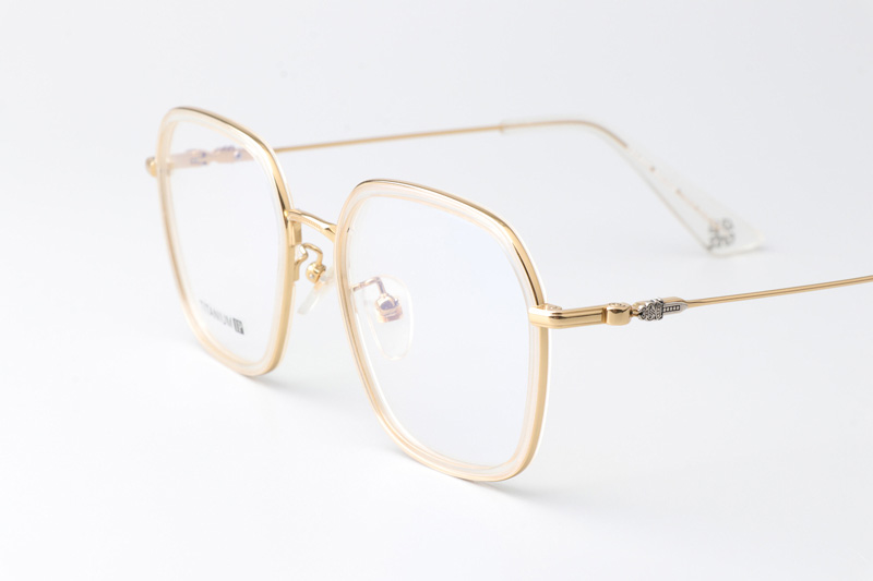 CH2039 Eyeglasses Clear Gold