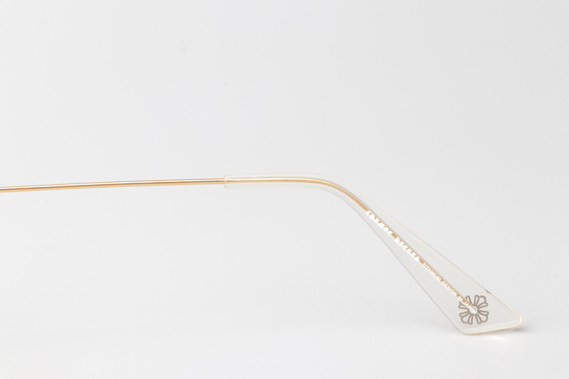 CH2039 Eyeglasses Clear Gold