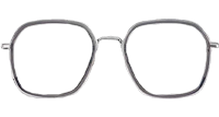 CH2039 Eyeglasses Gray Silver