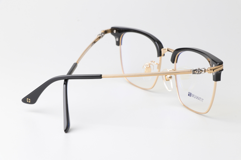 CH2040 Eyeglasses Black Gold