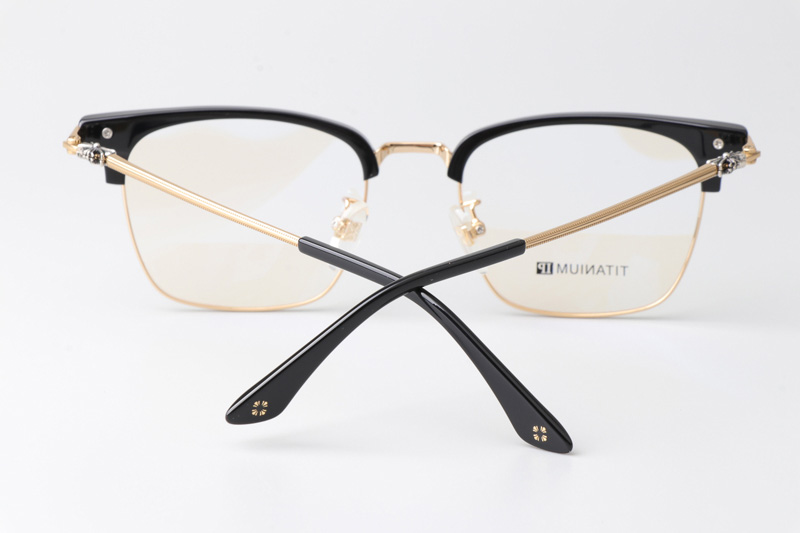 CH2040 Eyeglasses Black Gold