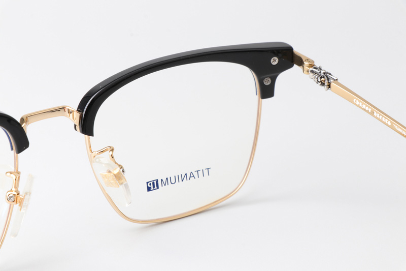 CH2040 Eyeglasses Black Gold