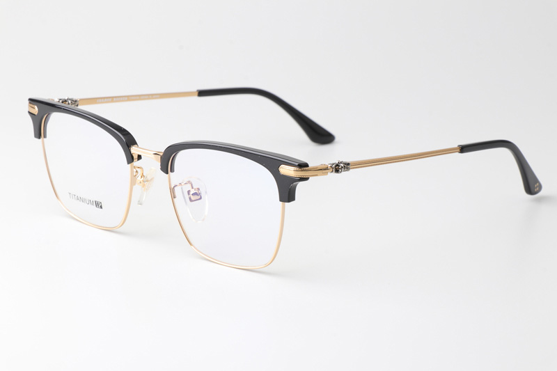 CH2040 Eyeglasses Black Gold