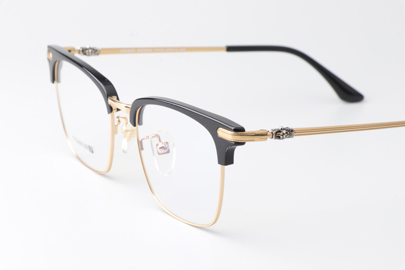 CH2040 Eyeglasses Black Gold