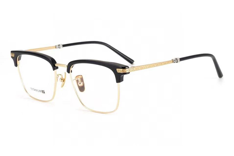 CH2054 Eyeglasses Black Gold