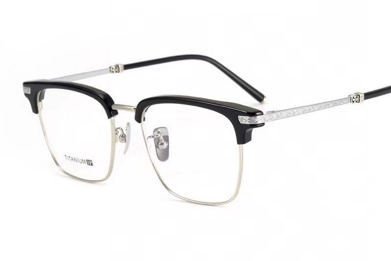 CH2054 Eyeglasses Black Silver