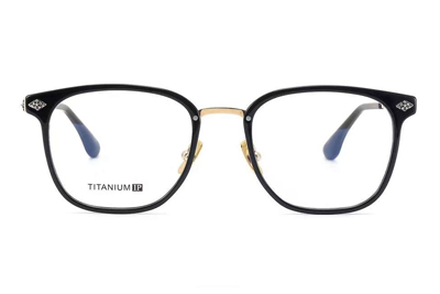 CH2069 Eyeglasses Black Gold