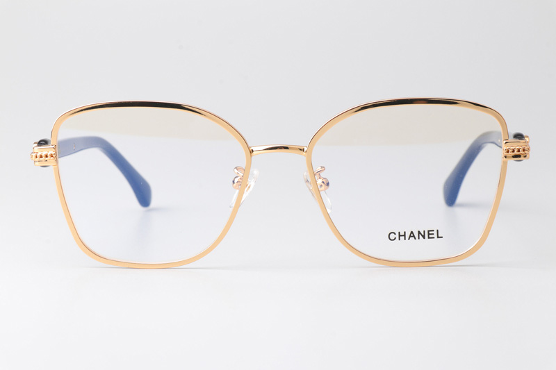 CH2212 Eyeglasses Gold Black