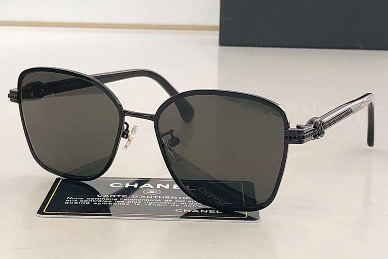 CH2212 Sunglasses Black Gray