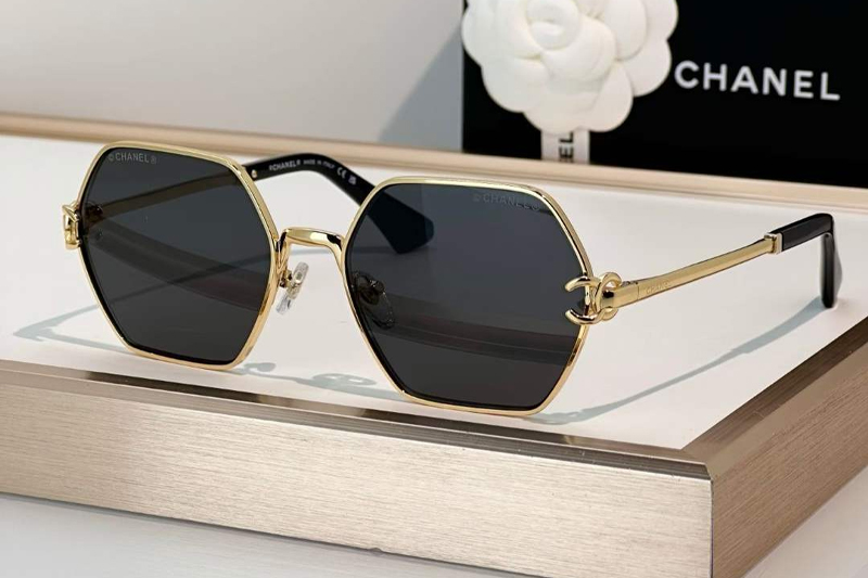 CH2231 Sunglasses Gold Gray
