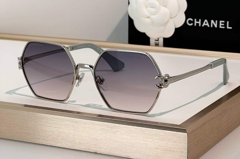 CH2231 Sunglasses Silver Gradient Gray