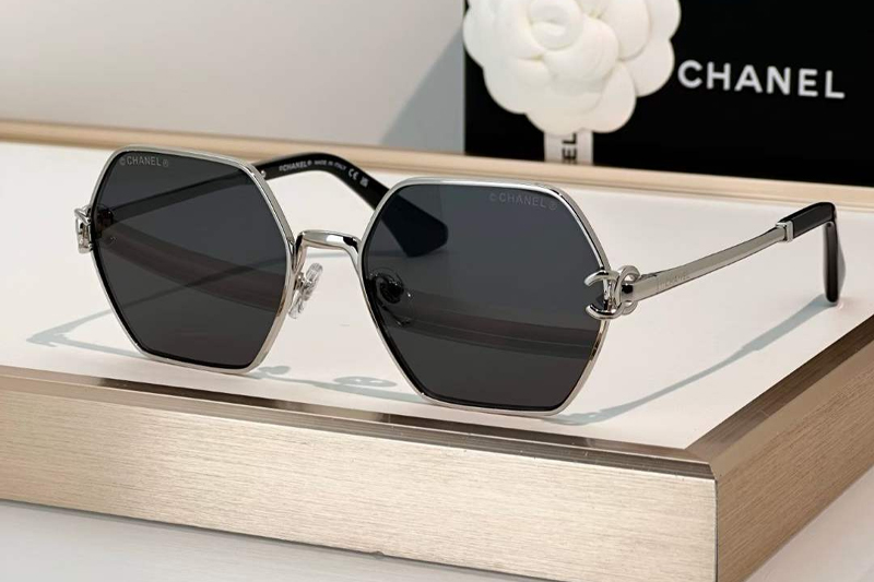 CH2231 Sunglasses Silver Gray