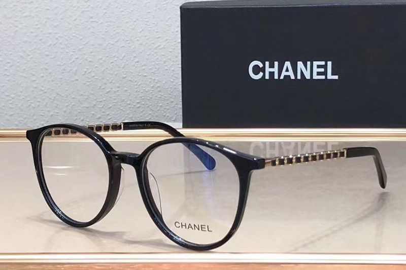 CH3412 Eyeglasses In Black