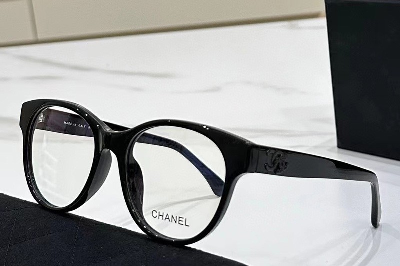 CH3431B Eyeglasses In Black