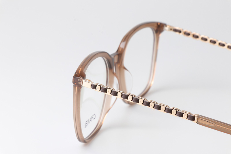 CH3435 Eyeglasses Brown Gold