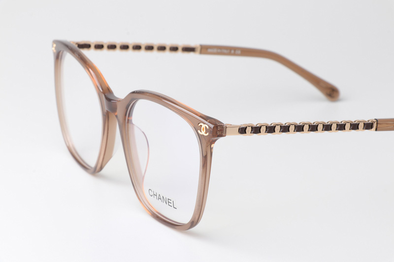 CH3435 Eyeglasses Brown Gold