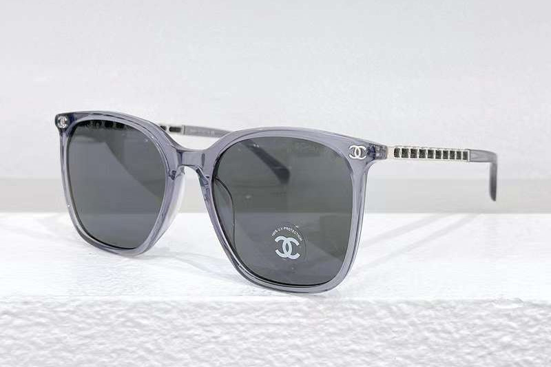 CH3435 Sunglasses Gray Silver Gray