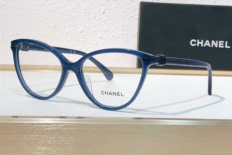 CH3457 Eyeglasses Blue