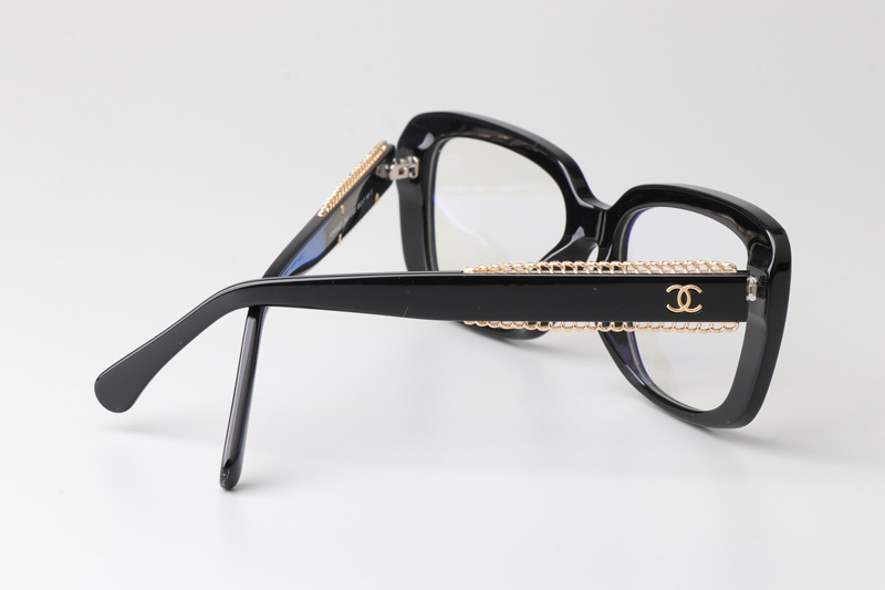 CH3461 Eyeglasses Black Gold