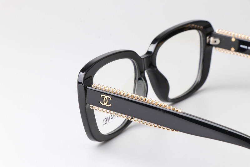 CH3461 Eyeglasses Black Gold