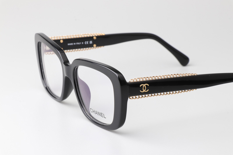 CH3461 Eyeglasses Black Gold